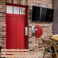 Door Push Plate Durable Metal Door Plate for