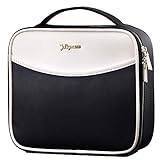 Makeup Bag Cosmetic Leather Organizer - 10.4