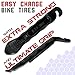BLANST Best Bicycle Tire Levers - 4 Pcs of Extra Strong and Durable Bike Tire Pry Rods - Must Have Cycling Repair Accessories Tools kit
