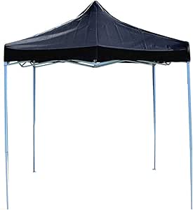PrimeMatik - Carpa plegable 250x250cm tienda negra: Amazon.es ...