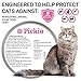 Flea Tick Prevention for Cats - Cat Flea Collars Flea Tick Prevention Cat Flea Treatment Flea Protection Pet Flea Collars Fit All Cats Fleas Ticks for Flea Control Cats