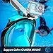 Greatever G2 Full Face Snorkel Mask with Latest Dry Top System,Foldable 180 Degree Panoramic View Snorkeling Mask with Camera Mount,Safe Breathing,Anti-Leak&Anti-Fog