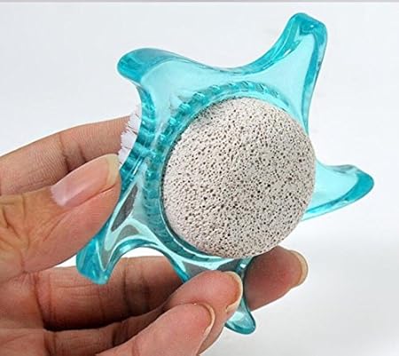 anndeeson Pedicura pie Scrubber estrella de mar piedra pómez piedra