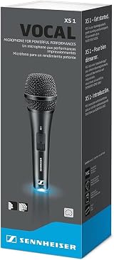 Sennheiser XS 1 Dynamic Cardioid Vocal Microphone with Clamp & Case view 3