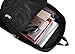 915s Vintage School College Backpack | Holds 15.6-inch Laptop | Black