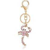 YRMLYMOP Cute Keychain Rhinestone Key Chain Scorpion Keychain Key Chains for Car Animal Charm Pendent Bag Accessory
