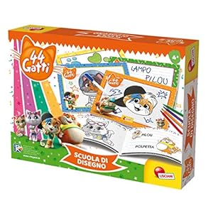 Liscianigiochi 76048 44 Gatti – Escuela de Dibujo, Multicolor