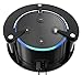 FitSand Speaker Stand Guard Holder Mount for Echo Dot - Enhanced Strength and Stability (Black)