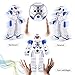 Remote Control Robots For Kids - AOSENMA RC Robots With LED Lights,Infrared Control Toys Robot,Singing,Dancing,Speaking,Two Walking Models,Senses Gesture,Gesture Sensing Robots, Blue