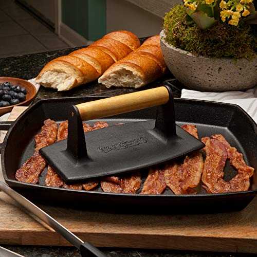 Bayou Classic Cast Iron Bacon Press 50904074997 eBay