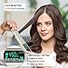 SeiShio Professional Flat Iron Hair Straightener 3D Floating Titanium Plate Anti-Static Instant Heat Up Dual Voltage with Adjustable Temperature LCD Display for All Hair Types, 1 Inch