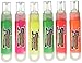 GLOMINEX 6 Pieces - 1 oz Glow in The Dark Paint Tubes for Paintings and Events - Assorted Colors