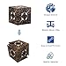 Euclidean Cube Fidget Block, Star Cube with 36 Pieces Magnets Built-in, 3D Cube Puzzle Toys Fidget for Adults and Kids(Pack of 2)