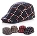 Home Prefer Kids Ivy Newsboy Cap Tarton Woolen Flat Cap Duck Bill Hat Irish Cap