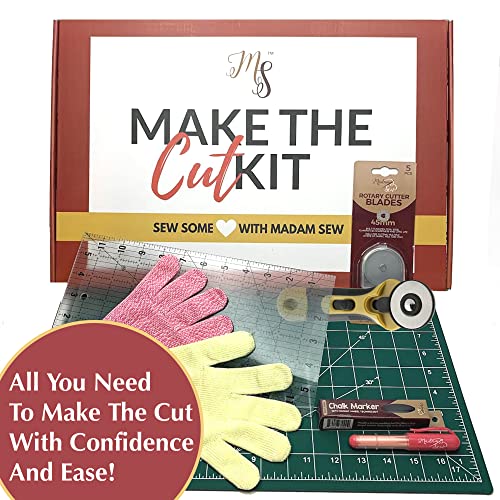 Madam Sew Get The Sewing Going Kit, 13 Piece Sewing Supplies and