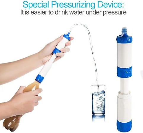 Mioloe 1 Pc Portable Filtre à Eau De Pression Purificateur