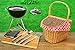 Utopia Kitchen Stainless Steel BBQ Kit Set - 18 Pieces BBQ Set - Dishwasher Safe - with a Case/Kit