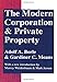 The Modern Corporation and Private Property