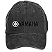 ZLXWQH SHOW Diapason Yamaha Logo Cotton Washed Baseball Cap Velcro Adjustable One Size ColorName Hats Caps