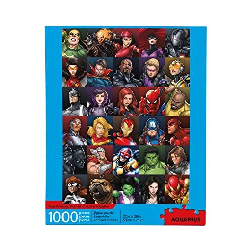 Marvel X-Men 1000 Piece Jigsaw Puzzle - 90 Iconic Comic Covers Collection