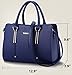 Micom 2016 Summer Womens Pure Color Patent Leather Boutique Tote Bags Top Handle Handbag with Micom Zipper Pouch