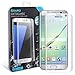 Galaxy S7 Edge Screen Protector, Aduro SHATTERGUARDZ Tempered Glass Screen Protector Ballistic Premium High HD Clarity for Samsung Galaxy S7 Edge