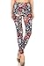 R793-Plus Paisley Grace Print Fashion Leggings