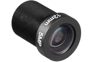 uxcell 12mm 5MP F2.0 FPV CCTV Camera Lens Wide Angle for CCD Camera