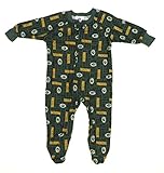 Green Bay Packers NFL Newborn and Toddler Fleece Sleeper, Green