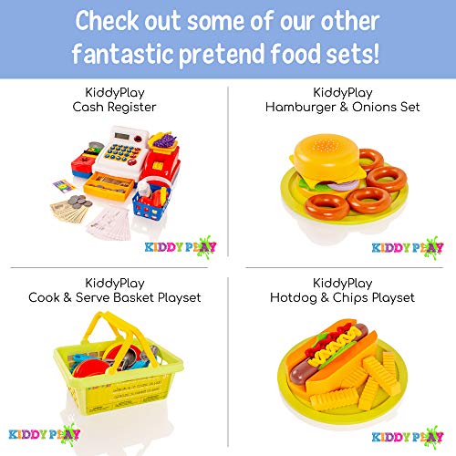 VIGA 50810 Set mit Hamburger und Sandwich aus Holz, Multi Color, 2 – Bild 7