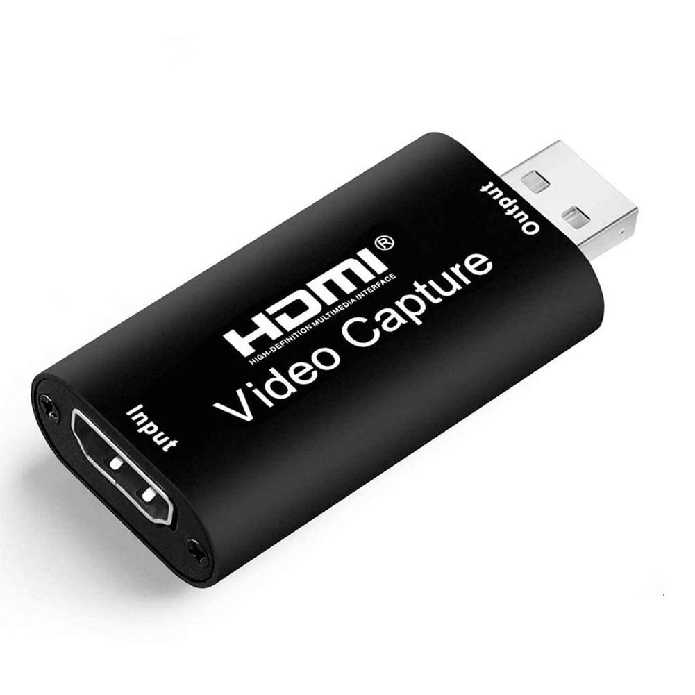 Photo 1 of HDMI Video Capture Card, 4K HDMI to USB Capture Card Full HD 1080P 30fps, Record via DSLR, Camcorder, Action Cam for Live Streaming, Compatible with Nintendo Switch, PS4, Xbox One, PC