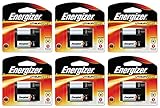 6 Energizer 2CR5 Lithium Camera Photo 6V Batteries