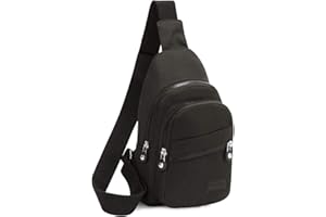 EVANCARY Small Sling Bag for Women Men, Sling Backpack Chest Daypack Crossbody Bag for Travel Outdoor Hiking