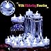 OMGAI 24 PCS LED Tea lights Candles Battery-Powered Small Bright Flickering Flameless Candles for Home Decoration - Cool White
