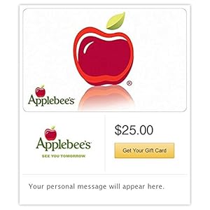 Amazon Com Applebee S Apple Email Gift Card Configuration