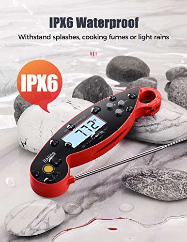 4 Habor+Thermometer+Waterproof+Backlight+Reversible