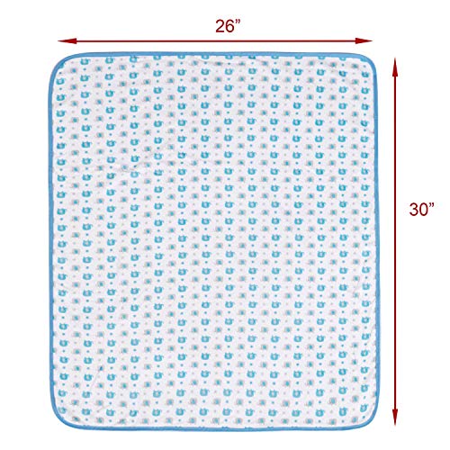 Viviland Baby Hooded Bath Towel and Washcloths, Great Gift for Infants and Newborn, Soft Touch and Strong Absorption, 4 Pack - Thumbnail 3