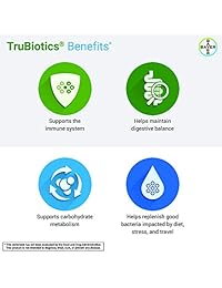 TruBiotics Suplemento probiótico diario, cápsulas, 60 unidades, paquete de de 1, 1