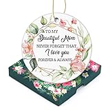 Christmas Love Ornament 2023-To My Beautiful Mom