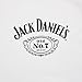 Jack Daniels Women's Daniel's White Old No. 7 Logo Tank Top White Medium