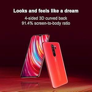 Xiaomi Redmi Note 8 Pro Smartphone 64MP Quad Camera Mtk Helio G90T Octa core 6.53''FHD NFC Cellulare Orange (6+128G) - immagine 3