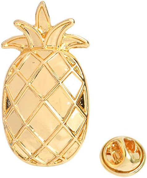 Cosanter Pineapple Shape Alloy Brooch Jewelry Scarf Accessories 1PCS