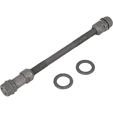 Écrou Capuchon D'essieu Avant/arrière Vélo - M12 Ou M15, Alliage Alu, Noir