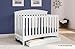 Delta Children Abby 4-in-1 Convertible Crib, Bianca, White