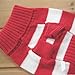 Turtleneck Stripes Pro Pet Clothes Dog Wool Classic Sweaters (Red &White Stripe, S)