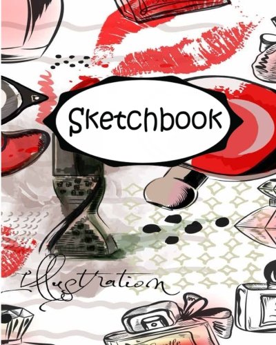 Sketchbook: Cosmatic : 110 Pages of 8" x 10" Blank Paper for Drawing (Sketchbooks)