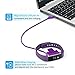 Cablor 2PCS Charger for Fitbit Alta, 30cm Fitbit Alta Replacement USB Charging Cable for Fibit Alta Band Wireless, Quality Power Charging Cord - Purple (No Reset Button)