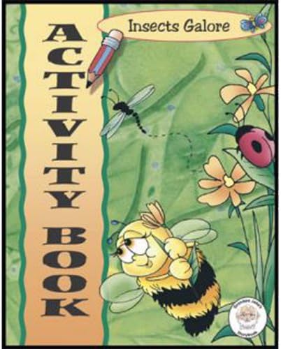 Insects Galore Activity Books-Coloring Page-Puzzles-Creativity for Kids-Puzzle Game-Word Game Book-Maze-Drawing-Christian Coloring Books-Maze ... Others