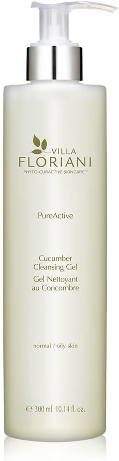 Cucumber Cleansing Gel | Sweep Away Impurities and Make-up for a Radiant complexion | All Natural Facial Cleanser | Face Wash Oily Skin | Rediscovering Natural Beauty | 10.14 fl. oz