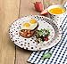 Rose Gold Plates and Cups set for 50 - Disposable Rose Gold paper plates and cups 150 pcs total. Bonus Party Printables Ebook included